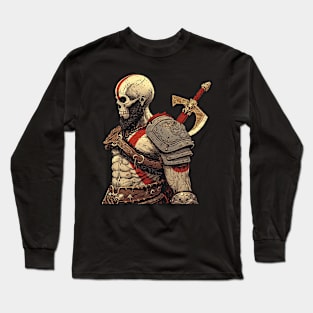 dead kratos Long Sleeve T-Shirt